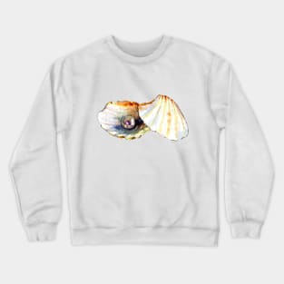 Pearl shell Crewneck Sweatshirt